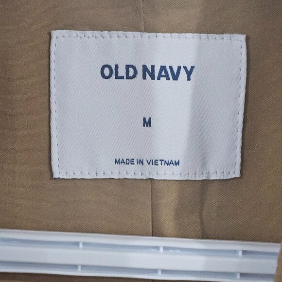 Old Navy long sleeve Fall Jacket Button up front Size Medium Brown in color - Picture 3 of 4